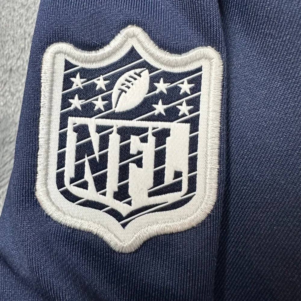 Nike Dallas Cowboys Dri-FIT Hoodie Mens 3XL Navy Blue Training Top 02FC-41S NFL